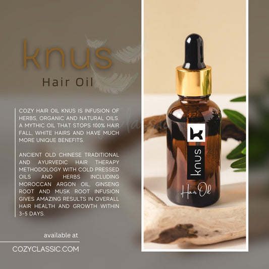Unlock Silky Smooth Tresses: Introducing Cozy Classic's Luxurious Hair Oil