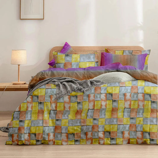Multi Color Bedsheet, Duvet & Comforter Sets