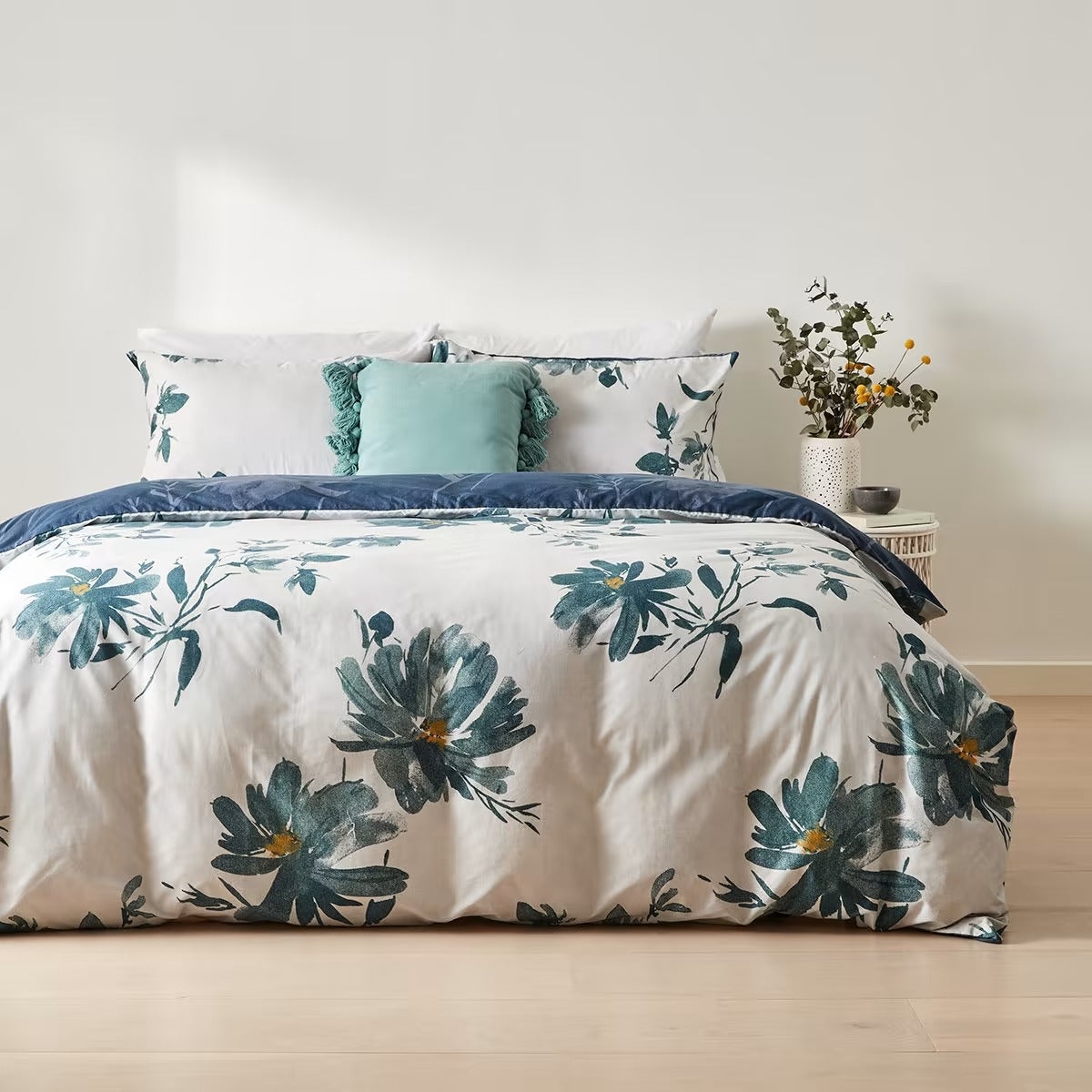 BeeFlower Cotton Sateen Bedsheet, Duvet & Comforter Sets
