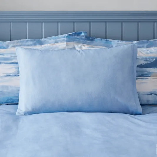 Sky Blue Pillow Cover