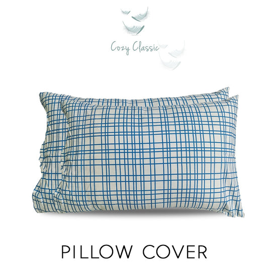 Rete Blu Pillow Cover